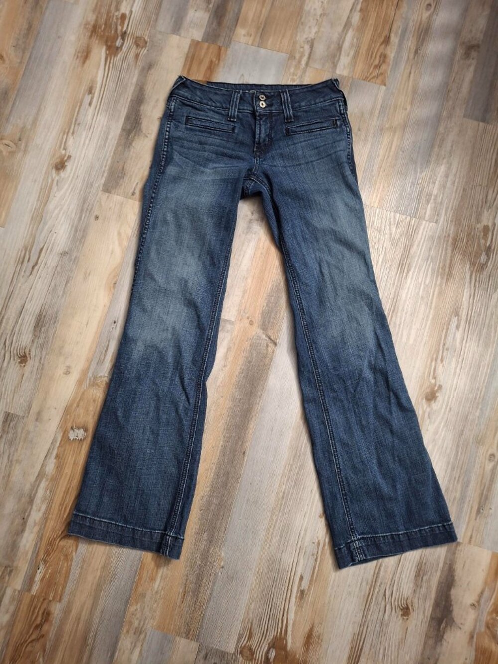 Ariat Bluebell Flare Western Trouser Dark Wash Jeans Women's Size 26R
